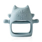 Baby Teether Chick Gloves Teether Silicone Anti-Eating Hand ​Molar Stick Massage Gums Baby Anti-Biting Teether Baby Accessories