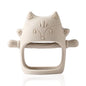 Baby Teether Chick Gloves Teether Silicone Anti-Eating Hand ​Molar Stick Massage Gums Baby Anti-Biting Teether Baby Accessories