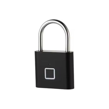 Portable Fingerprint Padlock USB Rechargeable Lithium Battery Waterproof Durable Zinc Alloy Lockbody