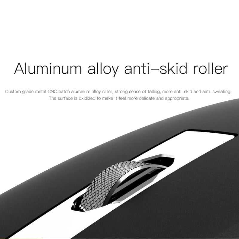 Ultra-Thin Rotatable Wireless Mouse Rechargeable Bluetooth Silent Ergonomic Computer for Mac Tablet Macbook Laptop Gaming Office