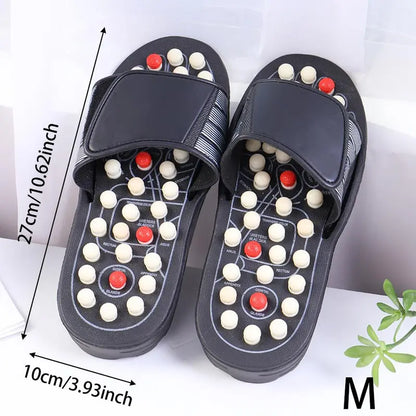 Foot Massage Slippers, 1 Pair Foot Acupoint Massage Slippers, Body Circulation Relaxation Stress Relief Foot Sole Massager Shoes, Back to School Comfort Body Care Product