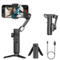 Smart XE 3-Axis Rotating Gimbal Stabilizer Kit with Magnetic Fill Light – Foldable Stabilizer for Smooth iPhone & Android Video Recording