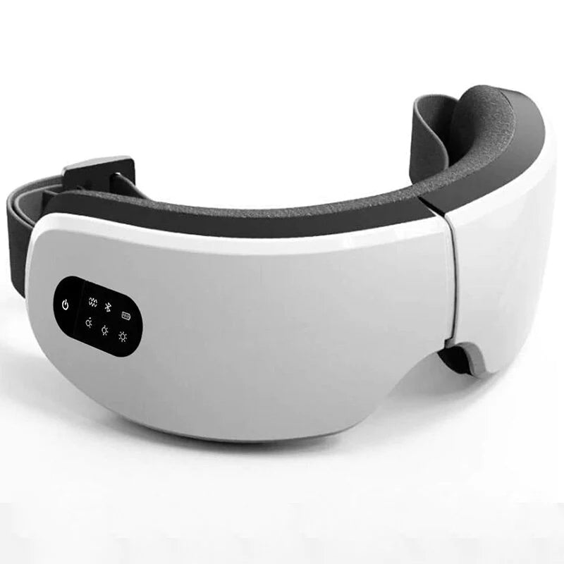 4D Electric Smart Eye Massager – Bluetooth-Enabled Heated Vibration Therapy for Dark Circles & Tired Eyes