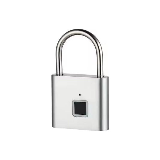 Portable Fingerprint Padlock USB Rechargeable Lithium Battery Waterproof Durable Zinc Alloy Lockbody
