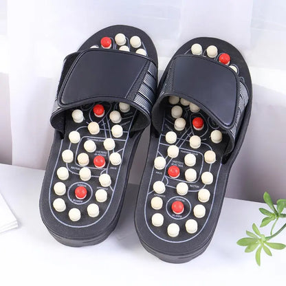 Foot Massage Slippers, 1 Pair Foot Acupoint Massage Slippers, Body Circulation Relaxation Stress Relief Foot Sole Massager Shoes, Back to School Comfort Body Care Product
