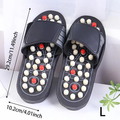 Foot Massage Slippers, 1 Pair Foot Acupoint Massage Slippers, Body Circulation Relaxation Stress Relief Foot Sole Massager Shoes, Back to School Comfort Body Care Product