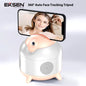 Smart Auto Face Track Phone Holder, 360° Rotation AI Follow-Up Video Gimbal Stabilizer Tripod Bluetooth Speaker for Tiktok Live